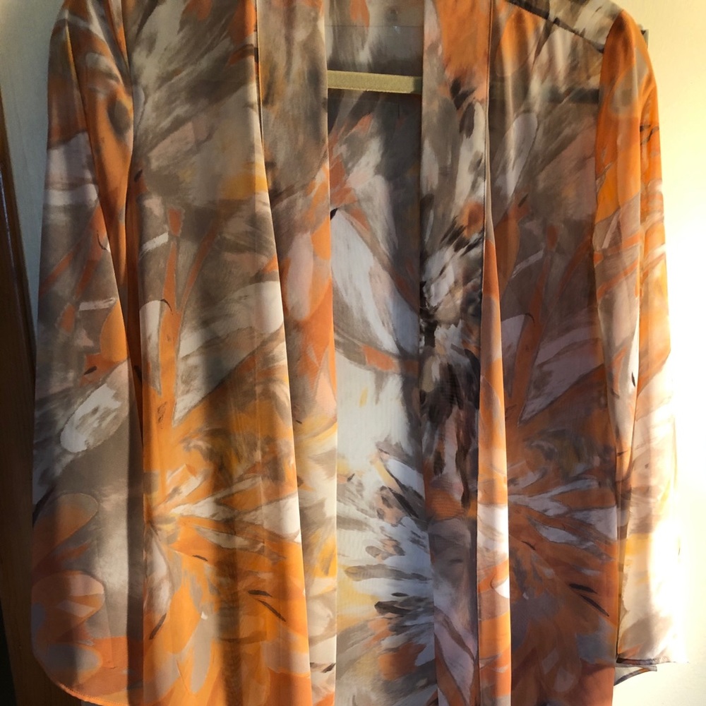 Susan Graver kimono cardigan